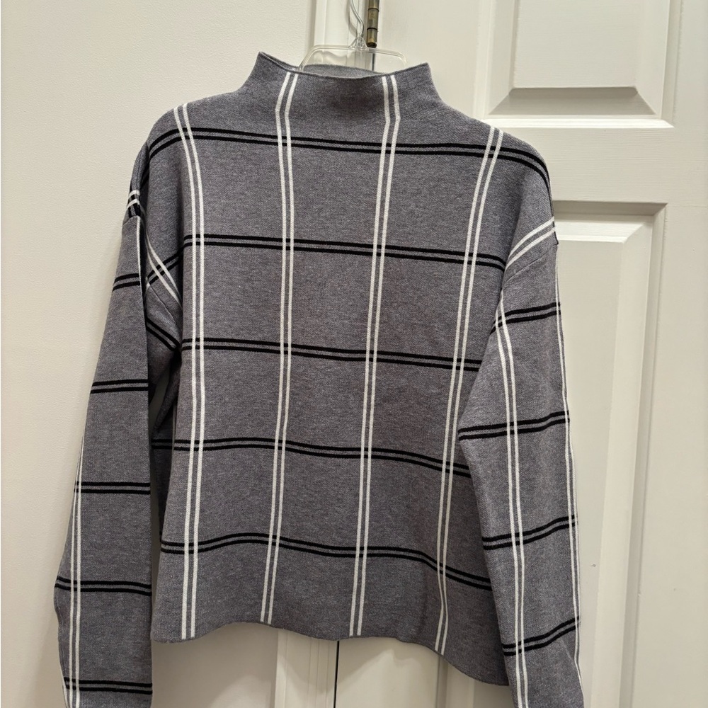 Max Studio Color Block Top